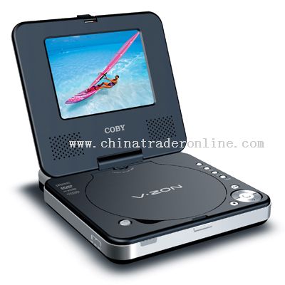 5 TFT PORTABLE DVD/CD/MP3 PLAYER with SWIVEL SCREEN